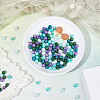 200Pcsg Ocean Mix Pearlized Glass Pearl Beads HY-HY0001-03A-4
