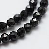 Natural Black Spinel Beads Strands X-G-E366-07-2mm-1