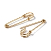 Ion Plating(IP) 304 Stainless Steel Safety Pins Brooch Findings STAS-I673-05G-2