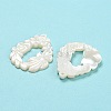 Natural Sea White Shell Pendants SHEL-D079-03-3