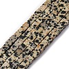 Natural Dalmatian Jasper Beads Strands G-F631-K30-2