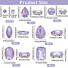 156Pcs 7 Styles Sew on Rhinestone DIY-SP0007-30G-2