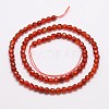 Natural Agate Bead Strands X-G-G882-4mm-A03-3