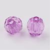 Transparent Acrylic Beads DB8mmC-06-2