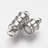 Brass Magnetic Clasps with Loops X-MC026-NF-2
