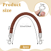 Braided Round Imitation Leather Bag Handles FIND-WH0139-955B-2