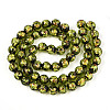 Handmade Foil Glass Beads Strands FOIL-N029-05D-2