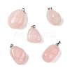 Natural & Synthetic Mixed Stone Tumbled Stone Pendants GG-K002-06-2