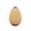 Ion Plating(IP) Stainless Steel Charms STAS-L211-02B-G-1