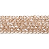 Transparent Electroplate Glass Beads Strands GLAA-F029-2mm-C12-1