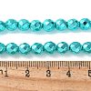 Electroplated Synthetic Non-magnetic Hematite Beads Strands G-B132-B01-01F-2