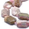 Natural Pink Opal Beads Strands G-O179-F16-3