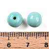 Opaque Solid Color Glass Beads GLAA-N007-8mm-A13-3