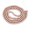 Baking Paint Pearlized Glass Pearl Round Bead Strands HY-Q003-6mm-11-A-3