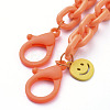 Personalized Acrylic Cable Chain Necklaces NJEW-JN02868-01-2