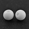 Opaque Acrylic Beads PAB702Y-5-2