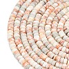 Natural Red Netstone Beads Strands G-P575-B19-4x2mm-3