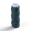 Waxed Polyester Cord YC-WH0007-03B-35-2