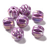 Handmade Pearlized Porcelain Beads PORC-G010-01C-1