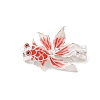 Brass and Enamel Fold Over Clasp KK-B100-046S-1