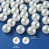 ABS Plastic Imitation Pearl Round Beads MACR-YW0002-12mm-82-2