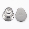 Tarnish Resistant 304 Stainless Steel Cabochons STAS-H398-19P-2