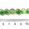 Natural Dyed White Jade Beads Strands G-M402-C04-21-4