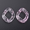 Transparent Acrylic Linking Rings OACR-N009-015A-B07-3