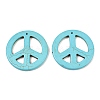 Synthetic Howlite Big Pendants X-TURQ-GP204-1-1