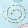 4MM 304 Stainless Steel Cable Chain Necklaces for Women NJEW-JN05597-5