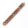 Handmade Acrylic Curb Chains AJEW-JB00679-07-2
