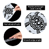 PET Plastic Hollow Out Drawing Painting Stencils Templates DIY-WH0244-245-3