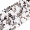 Glass Beads Strands GLAA-F106-B-11-1