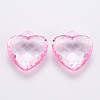Transparent Acrylic Pendants TACR-T024-03B-903-2
