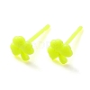 Eco-Friendly Plastic Stud Earrings EJEW-H120-04C-02-1