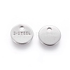 201 Stainless Steel Charms STAS-L232-014P-2