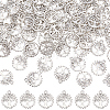 100Pcs Tibetan Style Zinc Alloy Pendants TIBEP-SC0002-96-1
