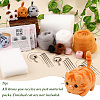 1 Set Cat Needle Felting Kit DIY-SC0030-17B-4