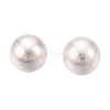 925 Sterling Silver Beads STER-T002-232S-4mm-3