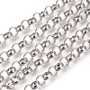 3.28 Feet 304 Stainless Steel Rolo Chains X-CHS-L017-18D-1