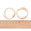 Alloy Spring Ring Clasps AL-B004-01KCG-B-2