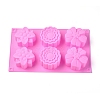 Flower Food Grade Silicone Molds DIY-WH0162-23-1