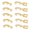 SUPERFINDINGS 7 Styles Eco-Friendly Brass Watch Band Clasps KK-FH0005-22-1