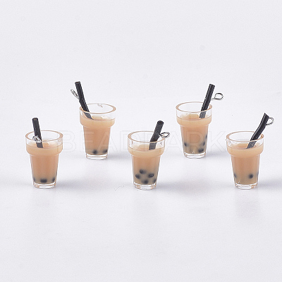 Plastic Cup Pendants LS-CRES-S359-09I-1