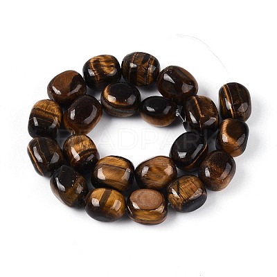 Natural Tiger Eye Beads Strands G-T143-53A-1