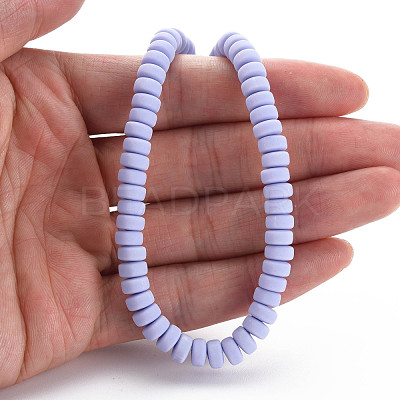 Handmade Polymer Clay Beads Strands CLAY-N008-51-1