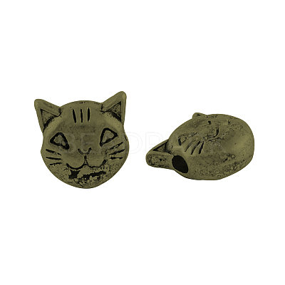 Tibetan Style Alloy Kitten Beads LS-TIBEP-GC178-AB-NR-1