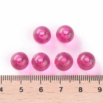 Transparent Acrylic Beads X-MACR-S370-A10mm-706-1