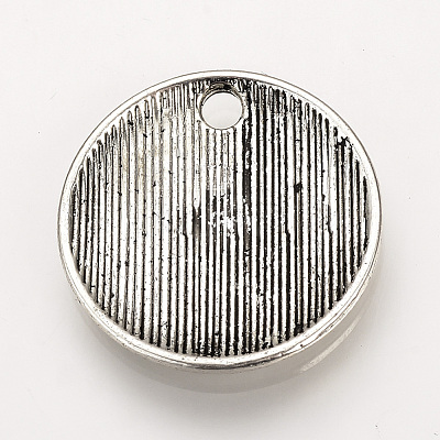 Tibetan Style Alloy Pendants TIBEP-Q078-19AS-RS-1