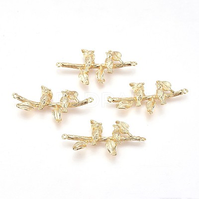 Brass Links connectors LS-KK-P153-05G-NF-1